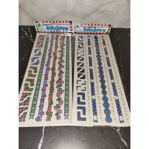 PROVOCRAFT STICKERS BORDERS Corners NEW NIP NOS Flowers Nature